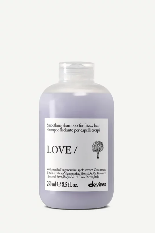 Champú anti-frizz para cabello encrespado LOVE SMOOTHING Shampoo de Davines