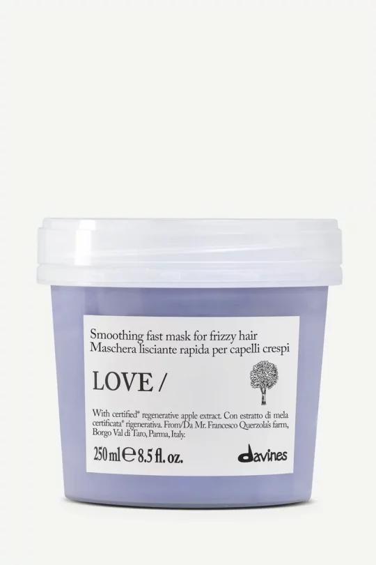 Mascarilla anti-frizz para cabello encrespado LOVE SMOOTHING Mask de Davines